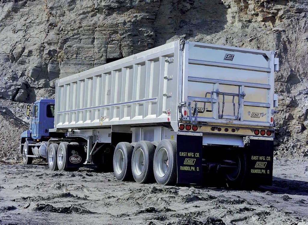 dump trailers are ideal for hauling construction materials away from site