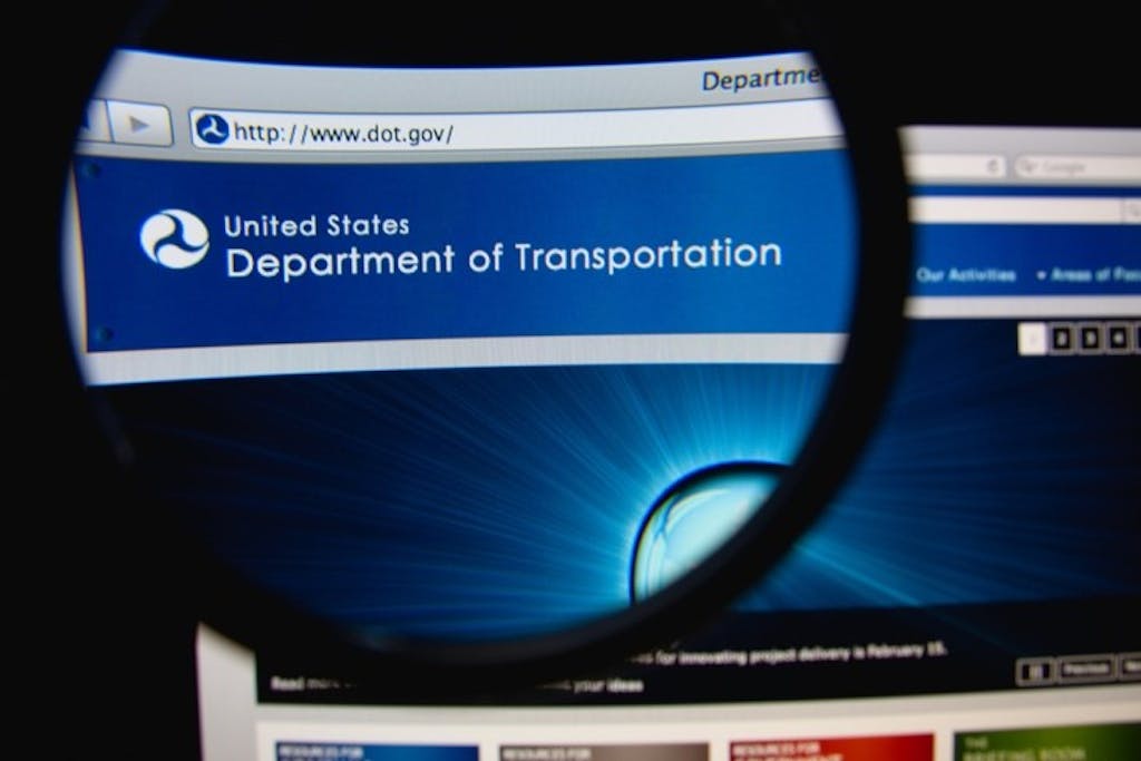 Oversize load regulations from U.S. Department of Transportation