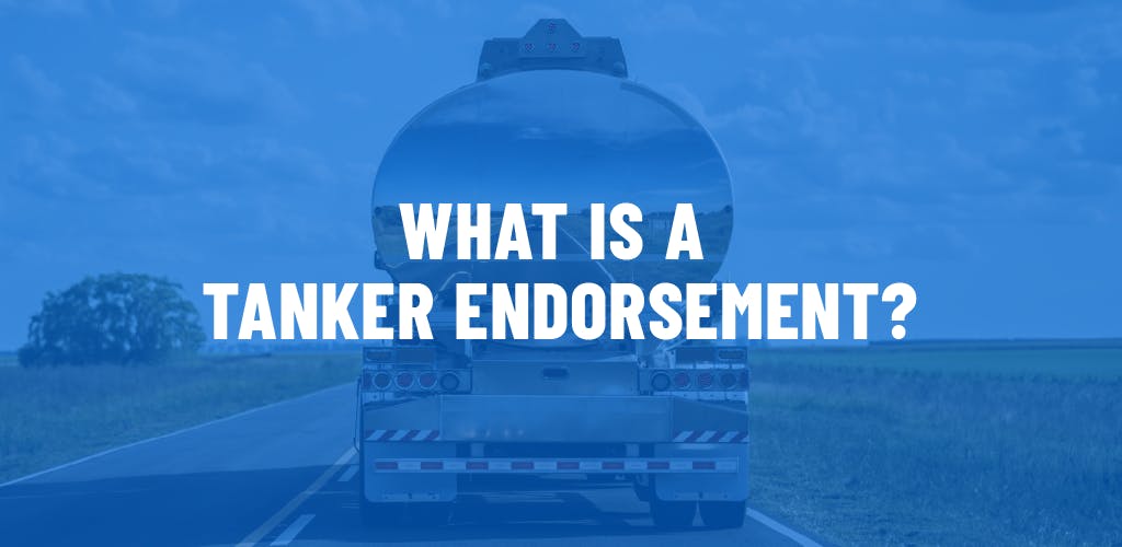 What is a tanker endorsement?