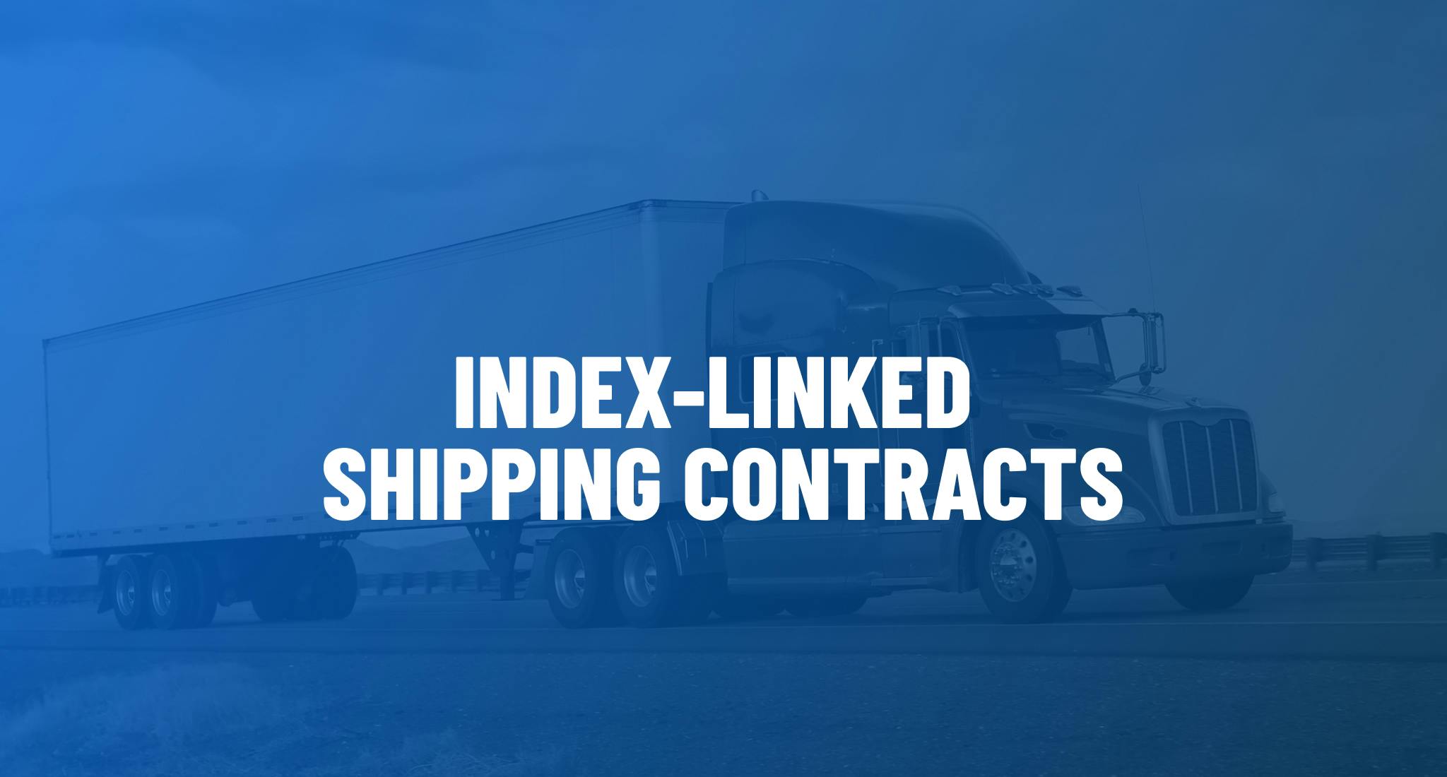Index-linked shipping contracts. 